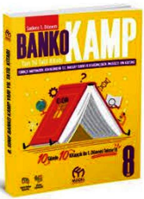 8. Sınıf LGS Tüm Dersler 1. Dönem Banko Kamp Kitabı