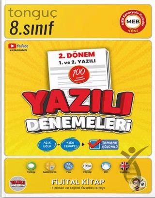 8. Sınıf LGS Yazılı Denemeleri 2. Dönem 1 ve 2. Yazılı