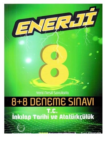8. Sınıf T.C. İnkılap Tarihi Artı 8 Deneme Sınavı 