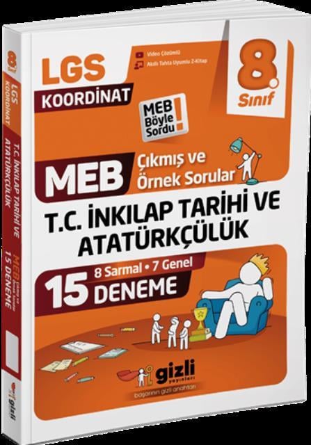 8.Sınıf LGS TC. İnkılap Tarihi Ve Atatürkçülük Meb Çıkmış Ve Örnek Sorular 15' li Deneme