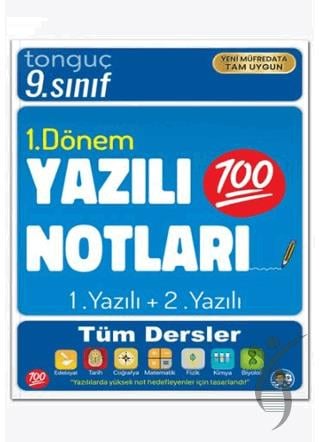 9. Sınıf Yazılı Notları 1. Dönem 1 ve 2. Yazılı