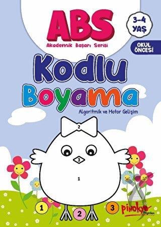 ABS 3-4 Yaş Kodlu Boyama