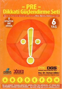 Adeda - PRE Dikkati Güçlendirme Seti  Anasınıfı 6 Yaş