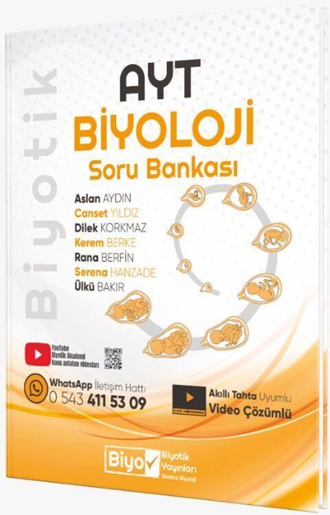 AYT Biyoloji Soru Bankası Video Çözümlü