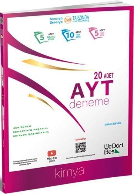 AYT Kimya 20 Deneme