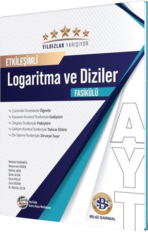 AYT Logaritma ve Diziler Etkileşimli Fasikülü Yıldızlar Yarışıyor Serisi