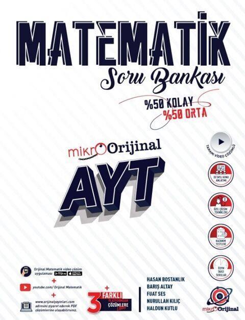 AYT Matematik Mikro Orijinal Soru Bankası