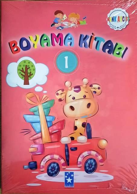 Boyama Kitabı Renk Avcısı 10 KİTAP (Set)