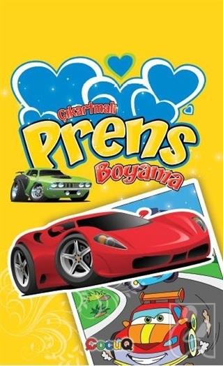 Çıkartmalı Prens Boyama (4 Kitap Takım)