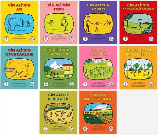 Cin Ali Kitap Seti (10 Kitap Takım)
