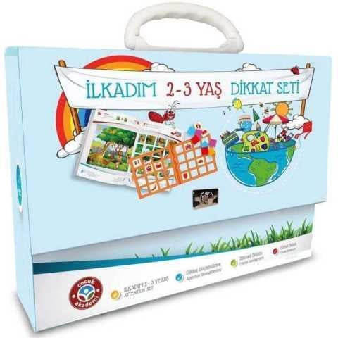 Çocuk Akademi İlkadım 2-3 Yaş Dikkat Seti