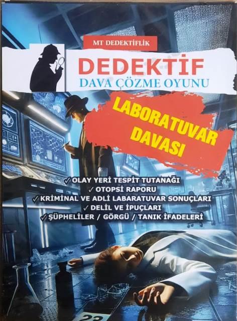 Dedektif Dava Çözme Oyunu Laboratuvar Davası
