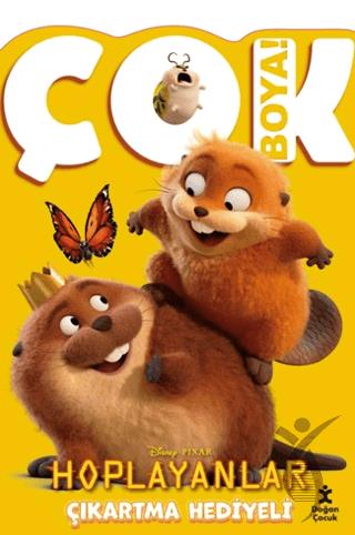 Disney Hoplayanlar - Çok Boya! Çıkartmalı Dev Boyama Kitabı