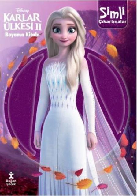 Disney Karlar Ülkesi 2 Simli Çıkartmalı Boyama Kitabı 