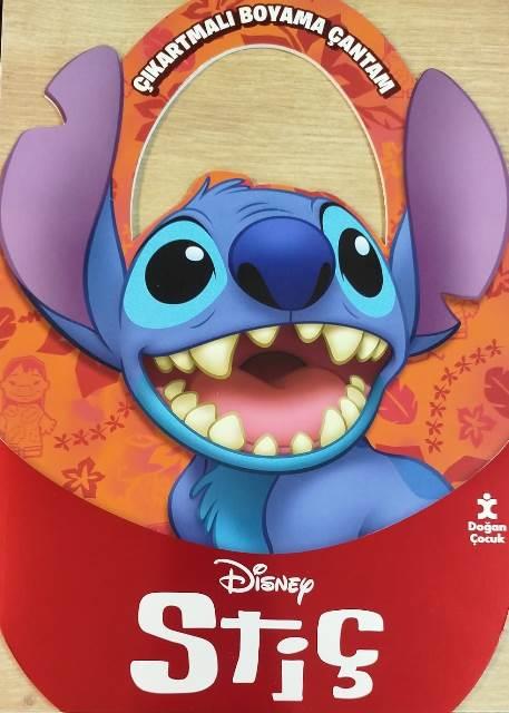 Disney Stiç Harika  Boyama Çantam