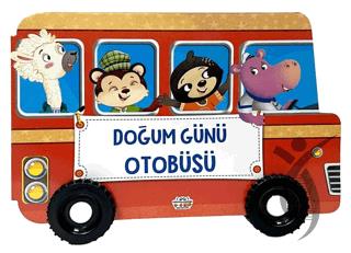 Doğum Günü Otobüsü Tekerlekli Kitaplar