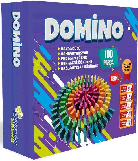 Domino Renkli 100 Parça