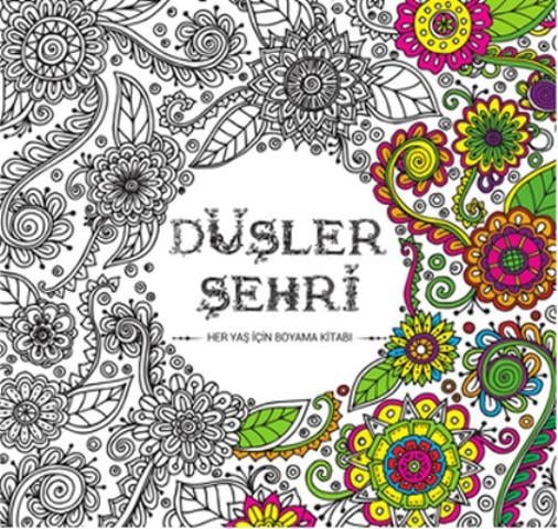 Düşler Şehri Büyükler İçin Boyama