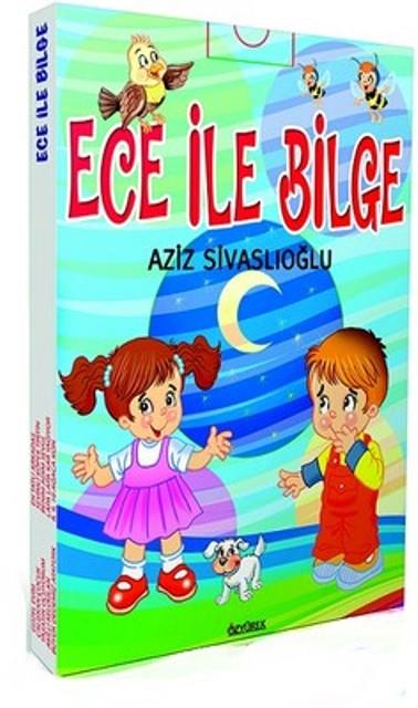 Ece ile Bilge (10 Kitap Takım) - Düz Yazı 1. Sınıflar İçin