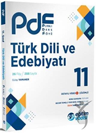Eğitim Vadisi 11. Sınıf Türk Dili ve Edebiyatı PDF Planlı Ders Föyü