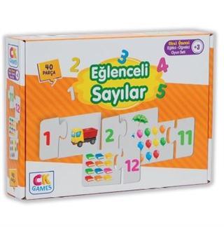 Eğlenceli Sayılar Okul Öncesi Oyun Seti +3 Yaş