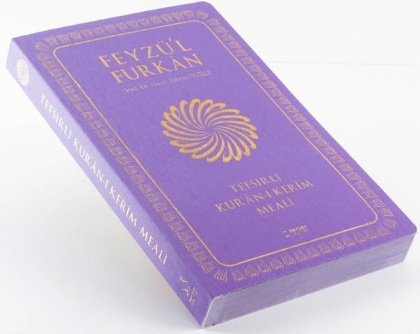Feyzü'l Furkan Tefsirli Kur'an-ı Kerim Meali (Sempatik Cep Boy - İnce Cilt) Lila
