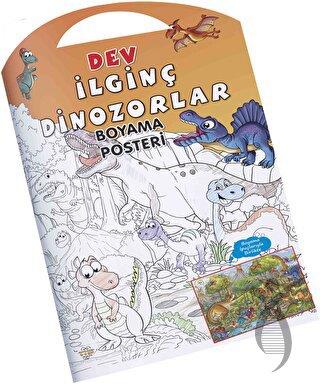 İlginç Dinozorlar Dev Boyama Posteri