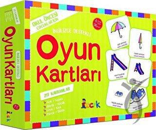 İngilizce Destekli Oyun Kartları - Zıt Kavramlar