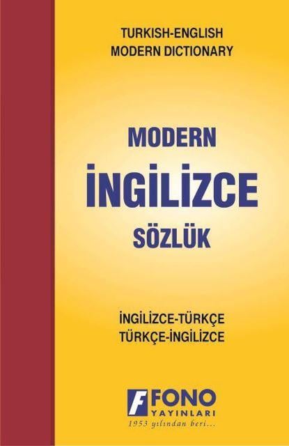 İngilizce Modern Sözlük (İngilizce / Türkçe - Türkçe / İngilizce)