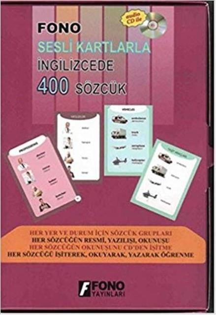 Konuşan Kartlarla İngilizce İlk 400 Sözlük