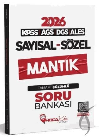 KPSS MEB-AGS DGS ALES Sayısal Sözel Mantık Soru Bankası Çözümlü 2026 