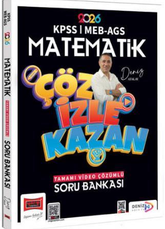 KPSS MEB AGS Matematik Çöz İzle Kazan Tamamı Video Çözümlü Soru Bankası