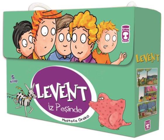 Levent İz Peşinde 1 Set (5 Kitap Takım)