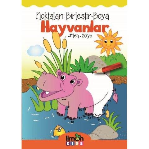 Noktaları Birleştir Boya Hayvanlar 1'den 20'ye