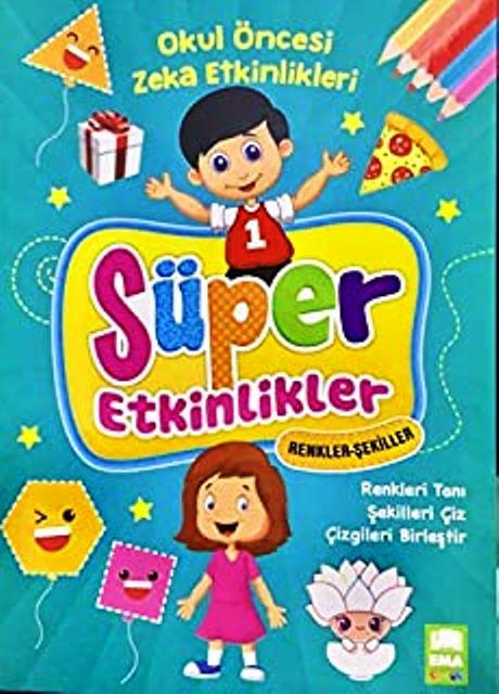 Süper Etkinlikler Renkler Şekiller