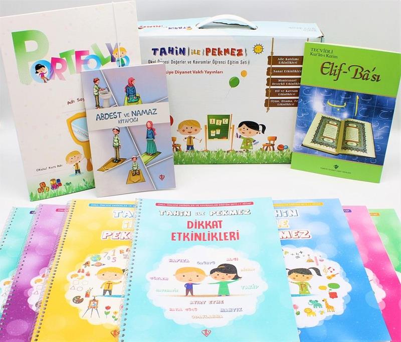 Tahin ile Pekmez Eğitim Seti (7 Kitap Takım Kutulu)