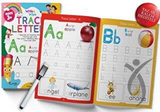 Trace Letters Write and Wipe Activity Book
