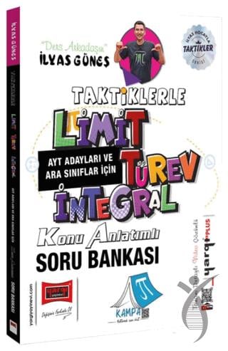 Tüm Adaylar İçin Taktiklerle Limit - Türev - İntegral Konu Anlatımlı Soru Bankası