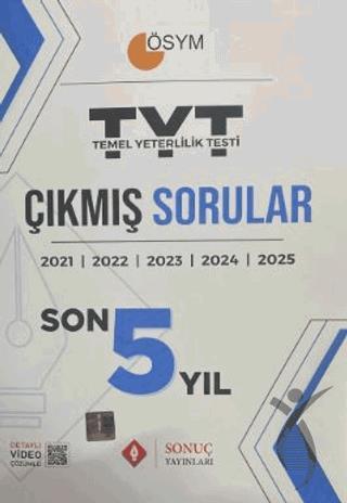 TYT Çıkmış Sorular Son Beş Yıl 2025