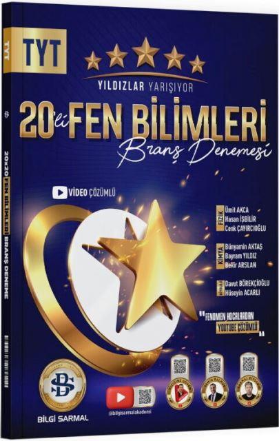 TYT Fen Bilimleri 20 li Branş Denemesi Yıldızlar Yarışıyor Serisi