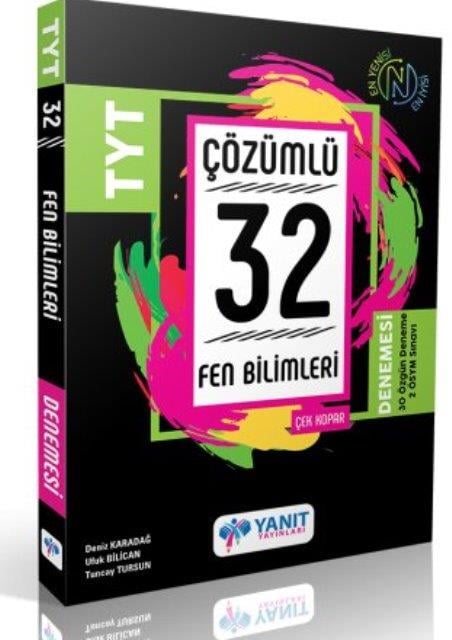 TYT Fen Bilimleri Çözümlü 32 Deneme Yanıt Yayınları
