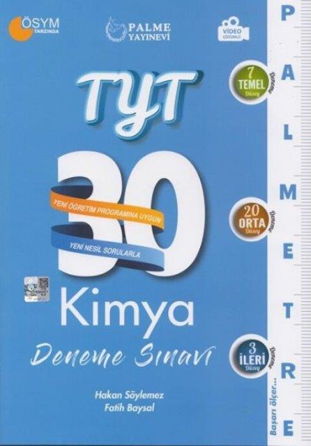 TYT Kimya 30 Deneme Sınavı