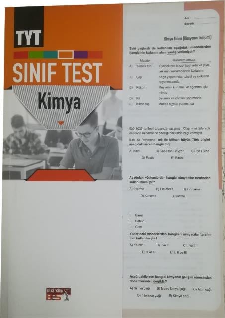 TYT Kimya Yaprak Test 