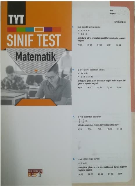 TYT Matematik Yaprak Test Bilgi 