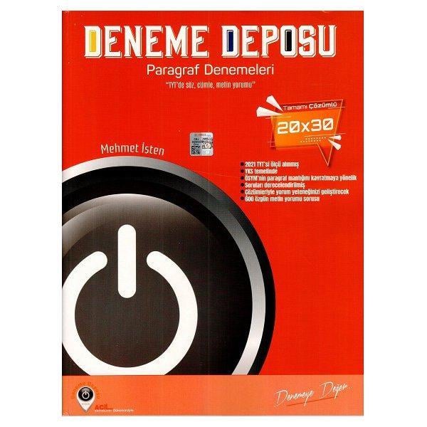 TYT Paragraf Deneme Deposu Acil Yayınları
