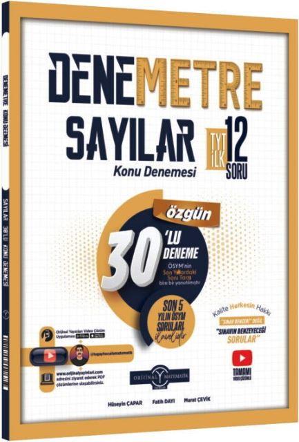 TYT Sayılar Denemetre 30 lu Konu Denemesi
