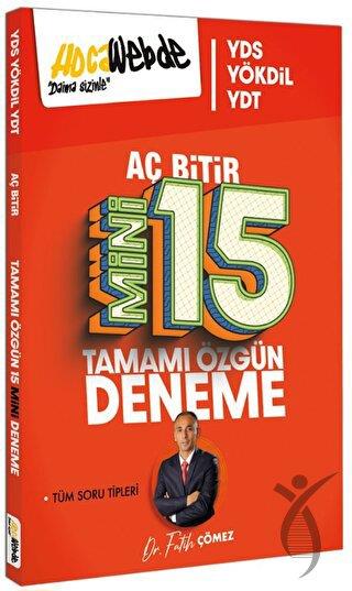 YDS YÖKDİL YKSDİL Aç Bitir Mini 15 Deneme