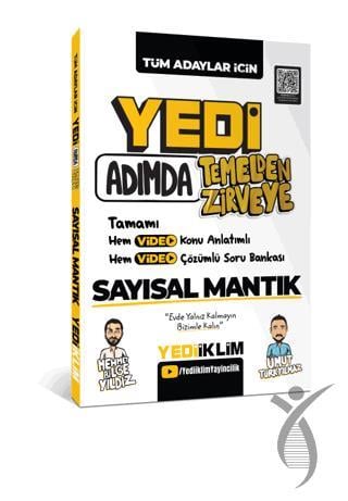 Yedi Adımda Temelden Zirveye Sayısal Mantık Video Konu Anlatımlı Video Çözümlü Soru Bankası