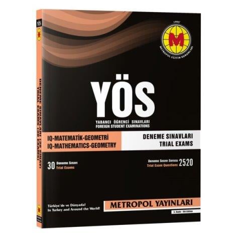 YÖS Deneme Sınavları 30 Deneme Sınav