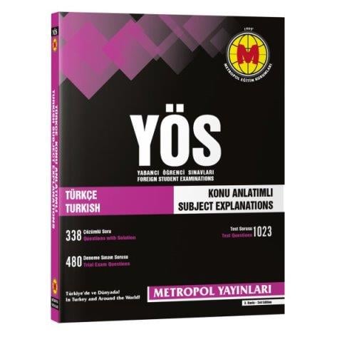 YÖS Türkçe Konu Anlatımlı
